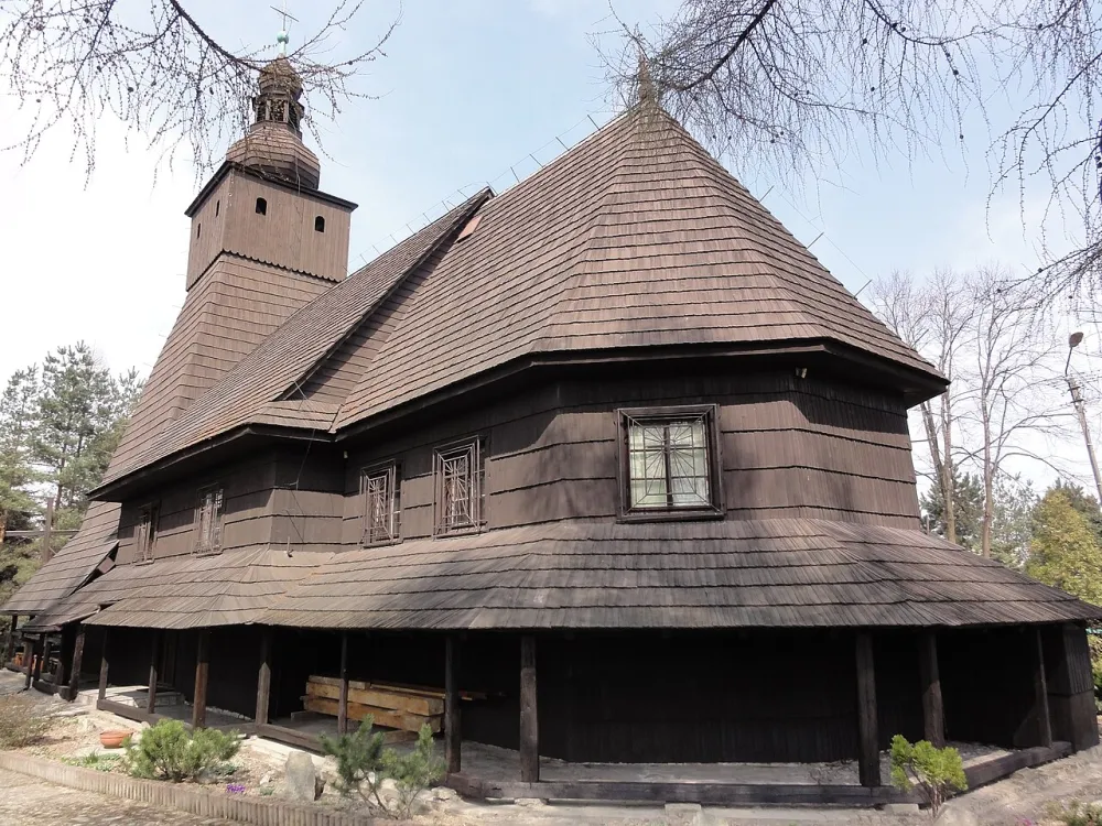 Podwyższenia Krzyża Świętego, Kaczyce, Kaczyce — exterior