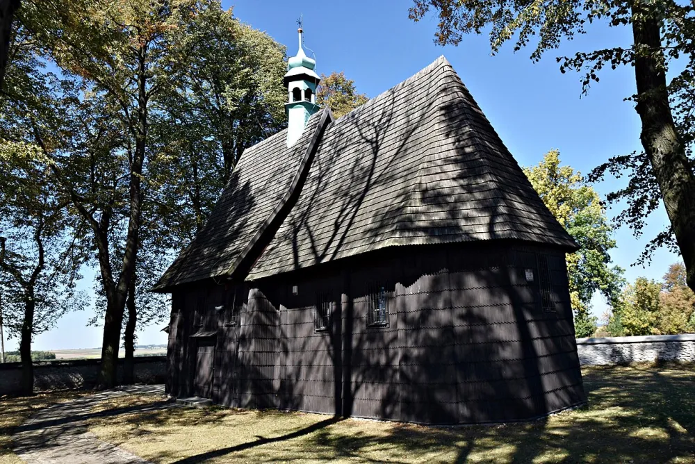 św. Wawrzyńca, Cynków, Cynków — exterior