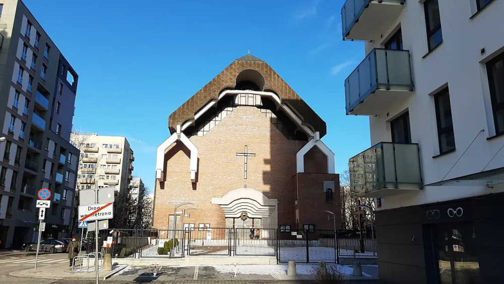 Matki Bożej Anielskiej na Wierzbnie, Warszawa, Warszawa — exterior