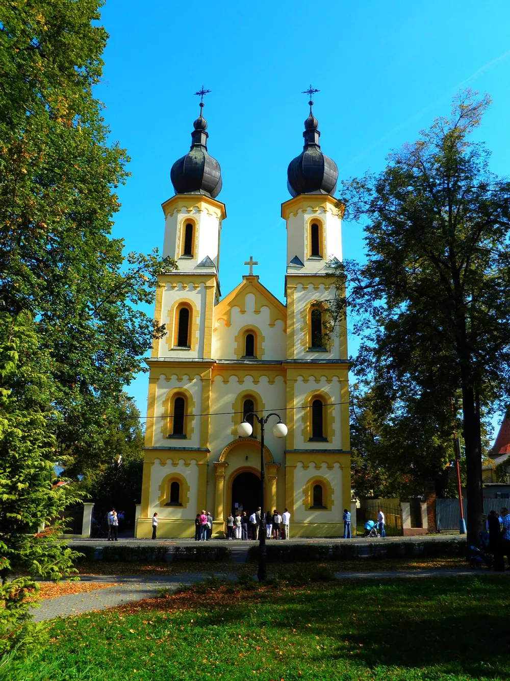 Farský chrám sv. Petra a Pavla, Bardejov — exterior