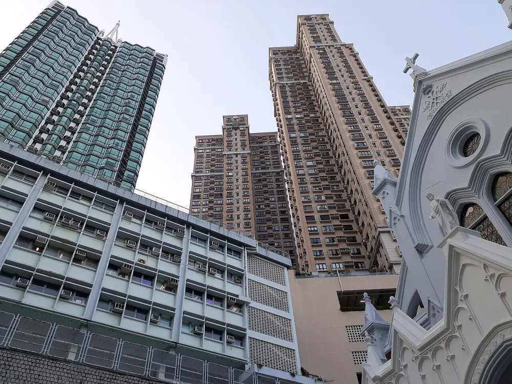 Cathedral of the Immaculate Conception, Hong Kong Island — exterior