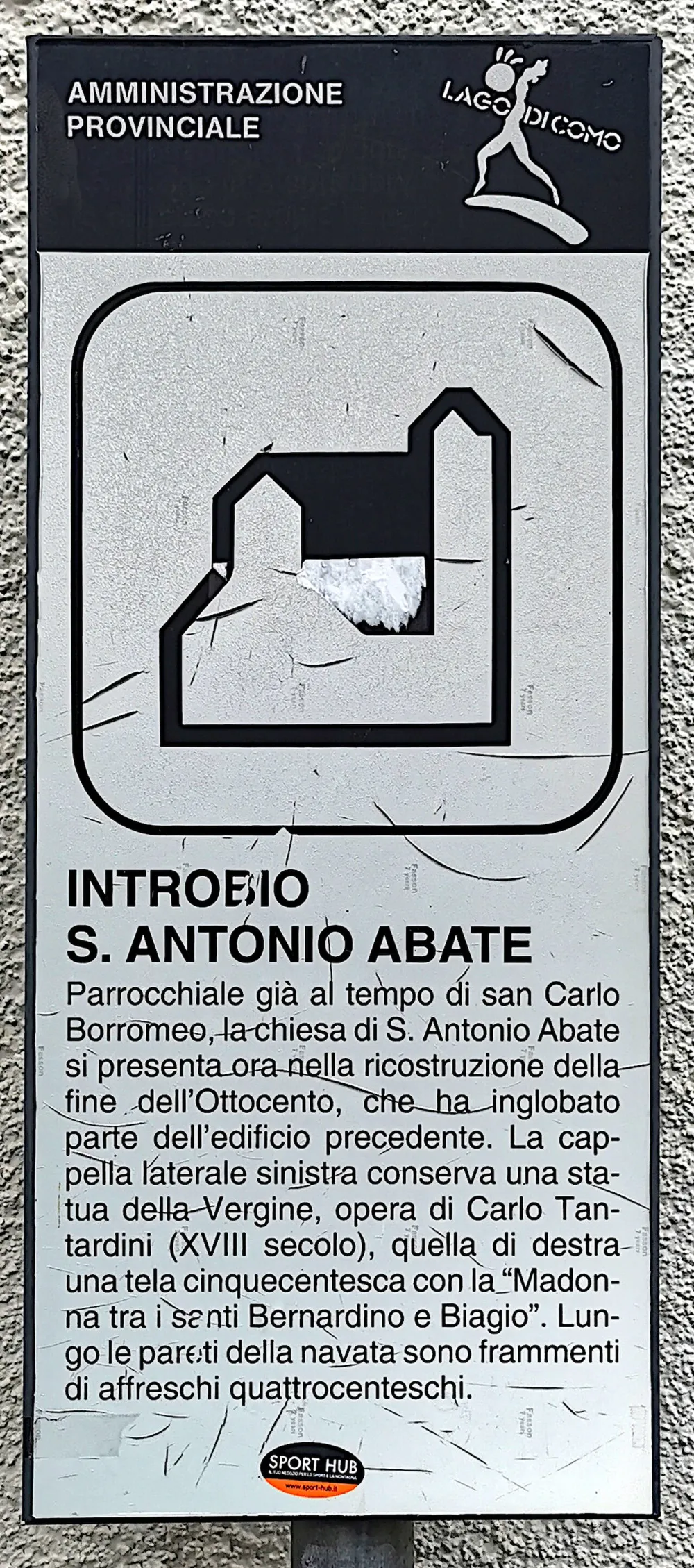 Chiesa di Sant'Antonio Abate (Introbio), Introbio — exterior