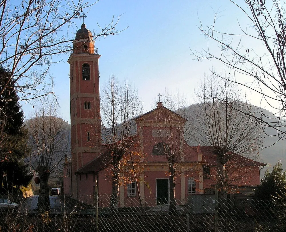 Chiesa di Sant'Ambrogio (Mignanego), Mignanego — exterior
