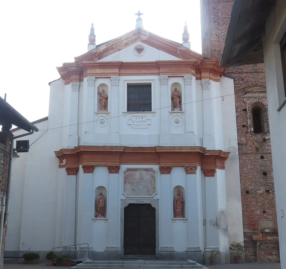 Chiesa di San Pietro Apostolo (Lenta), Lenta — exterior