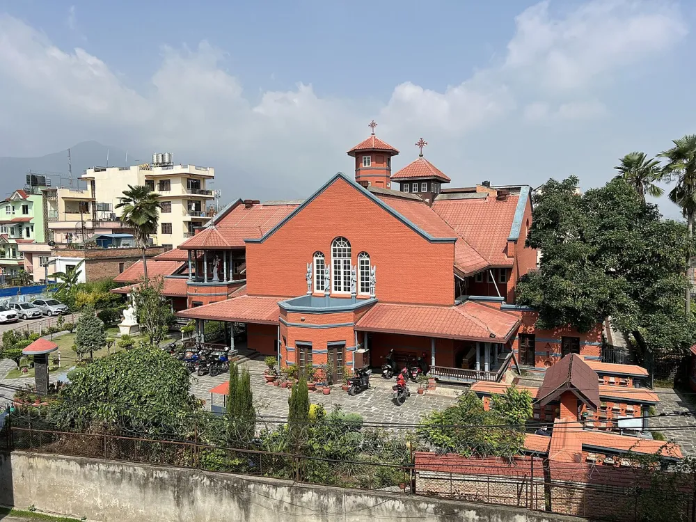 Cathedral of the Assumption (Kathmandu), PO Box: 8975 EPC — exterior