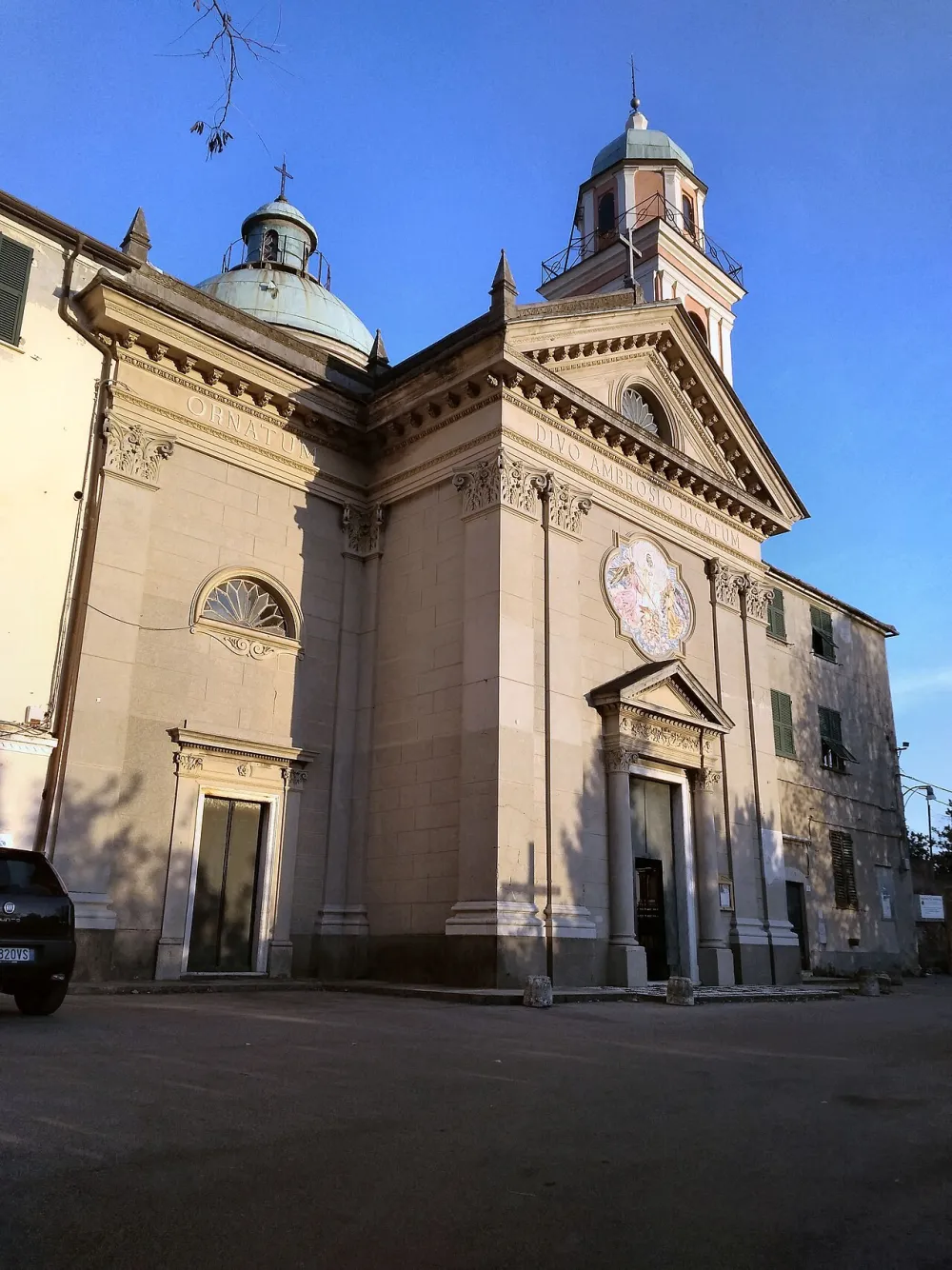 Chiesa di Sant'Ambrogio di Fegino (Genova), Genova — exterior