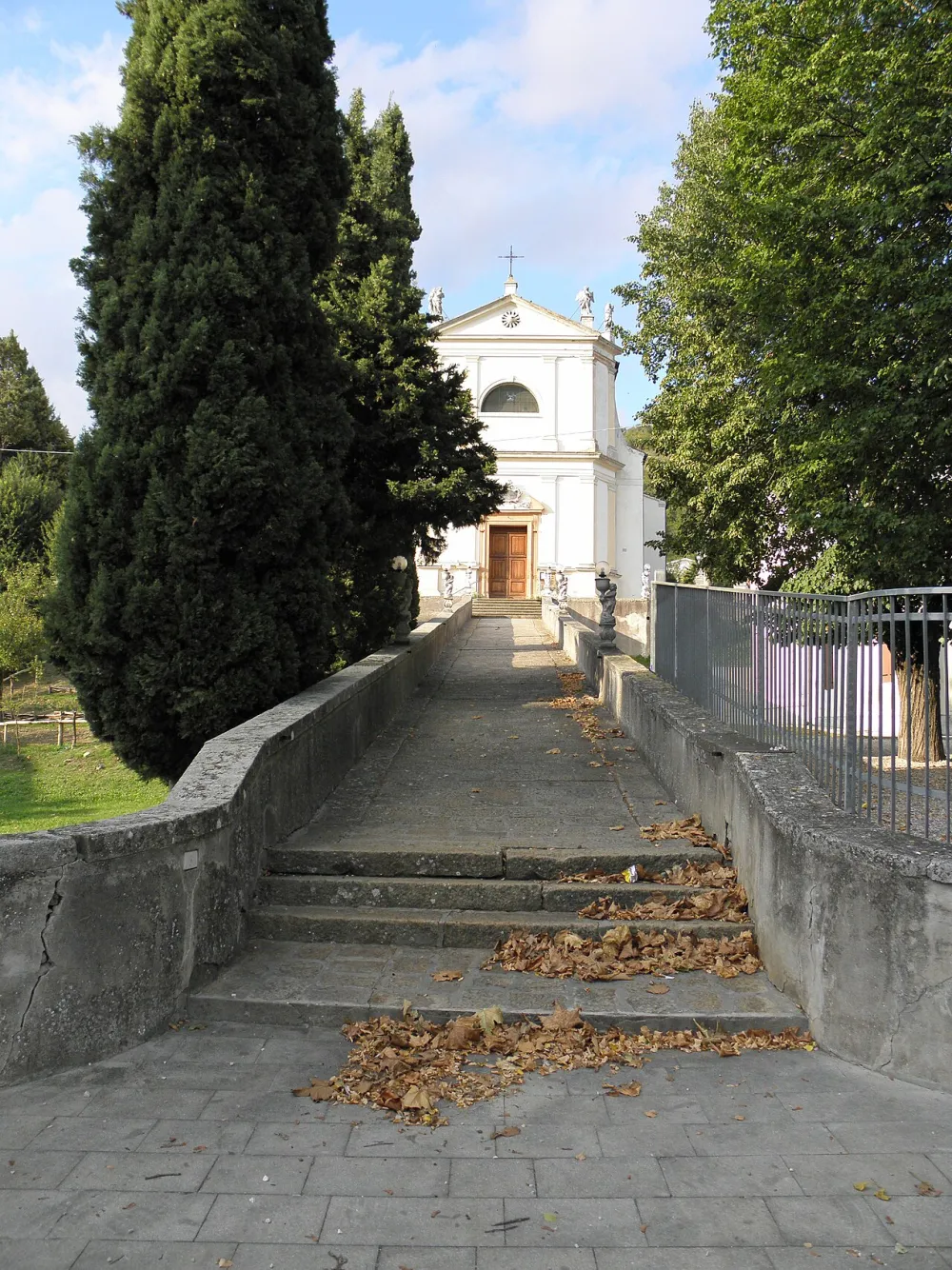 Chiesa di San Donato (Fontanafredda, Cinto Euganeo), Cinto Euganeo — exterior