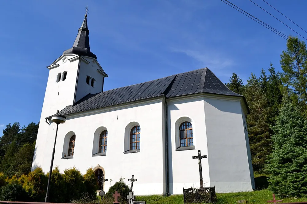 Farský kostol sv. Michala, archanjela, Súľov - Hradná — exterior