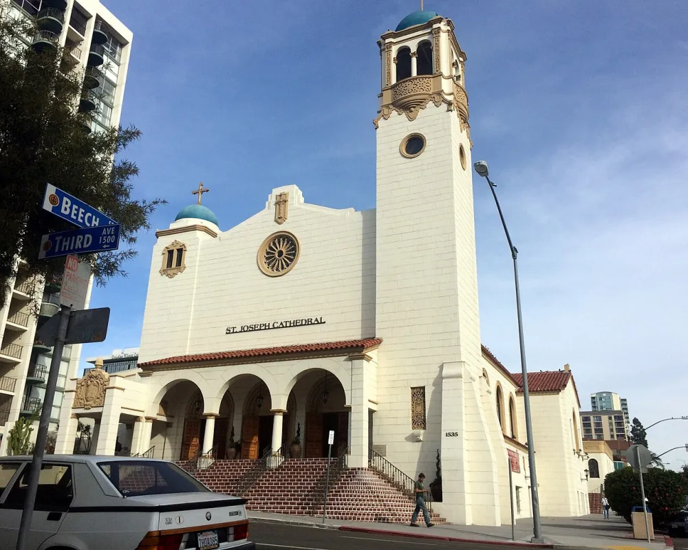 St. Joseph Cathedral, San Diego — exterior