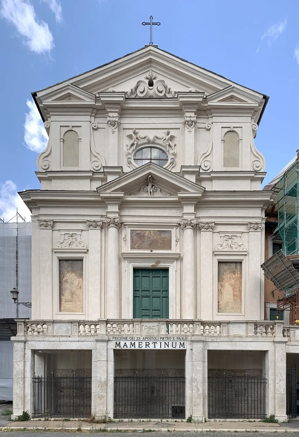 Chiesa di San Giuseppe dei Falegnami al Foro Romano, Roma — exterior