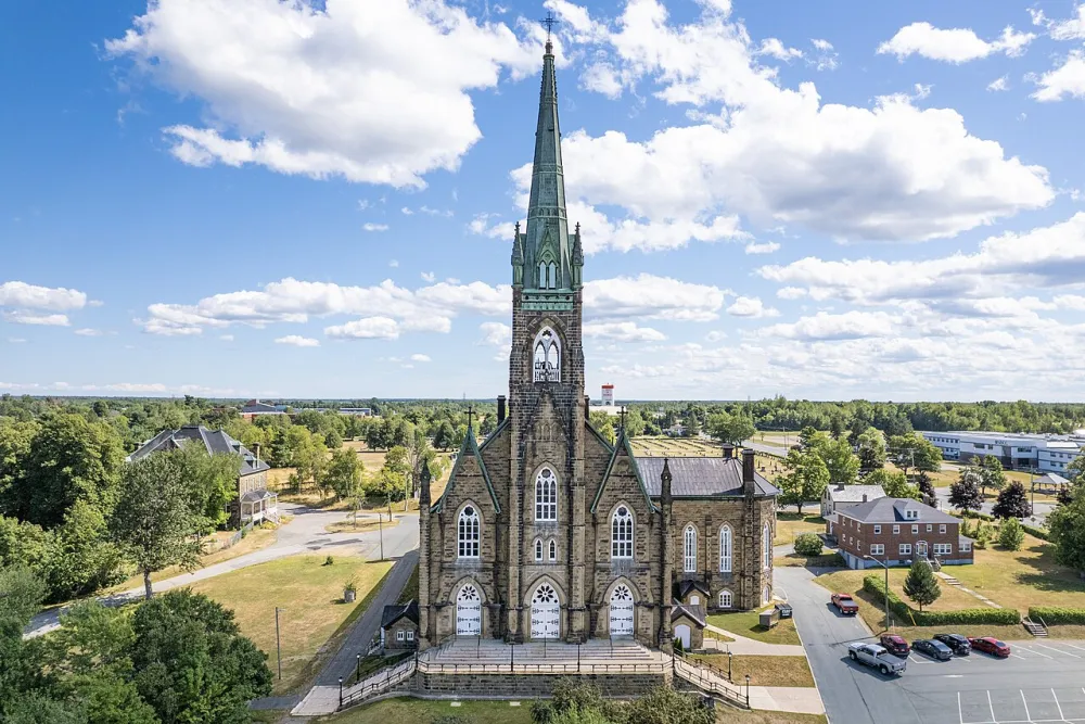 Basilica of Saint Michael, Miramichi — exterior