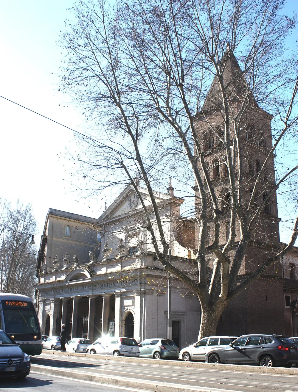 Chiesa di San Crisogono, Roma — exterior