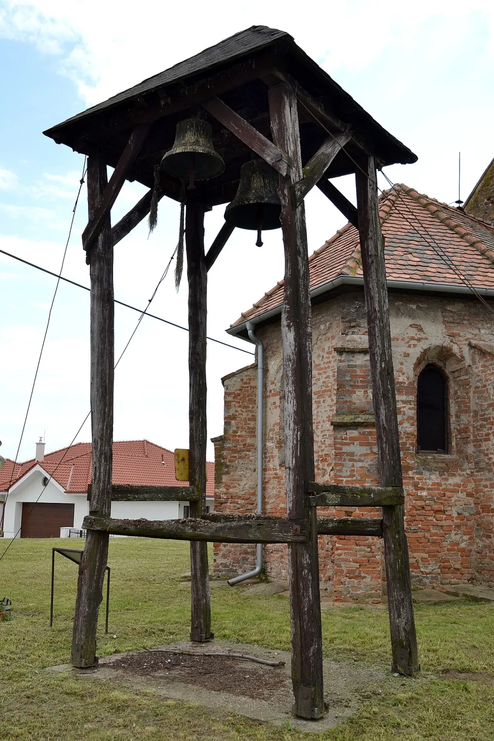 Kaplnka Sedembolestnej Panny Márie (Heď), Čierny Brod — exterior