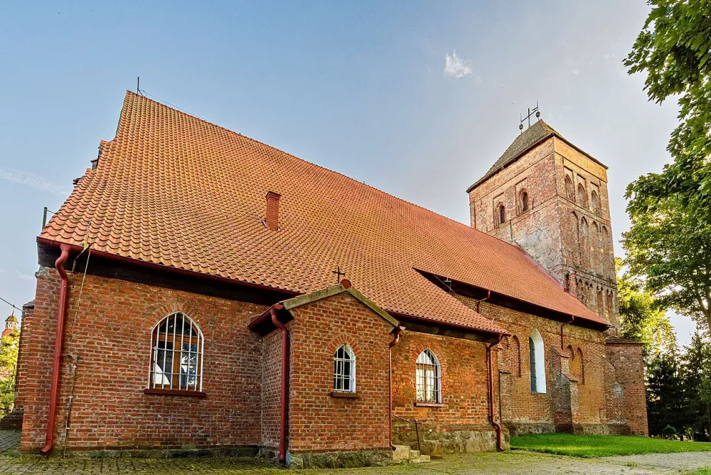 Świętego Krzyża, Srokowo, Srokowo — exterior