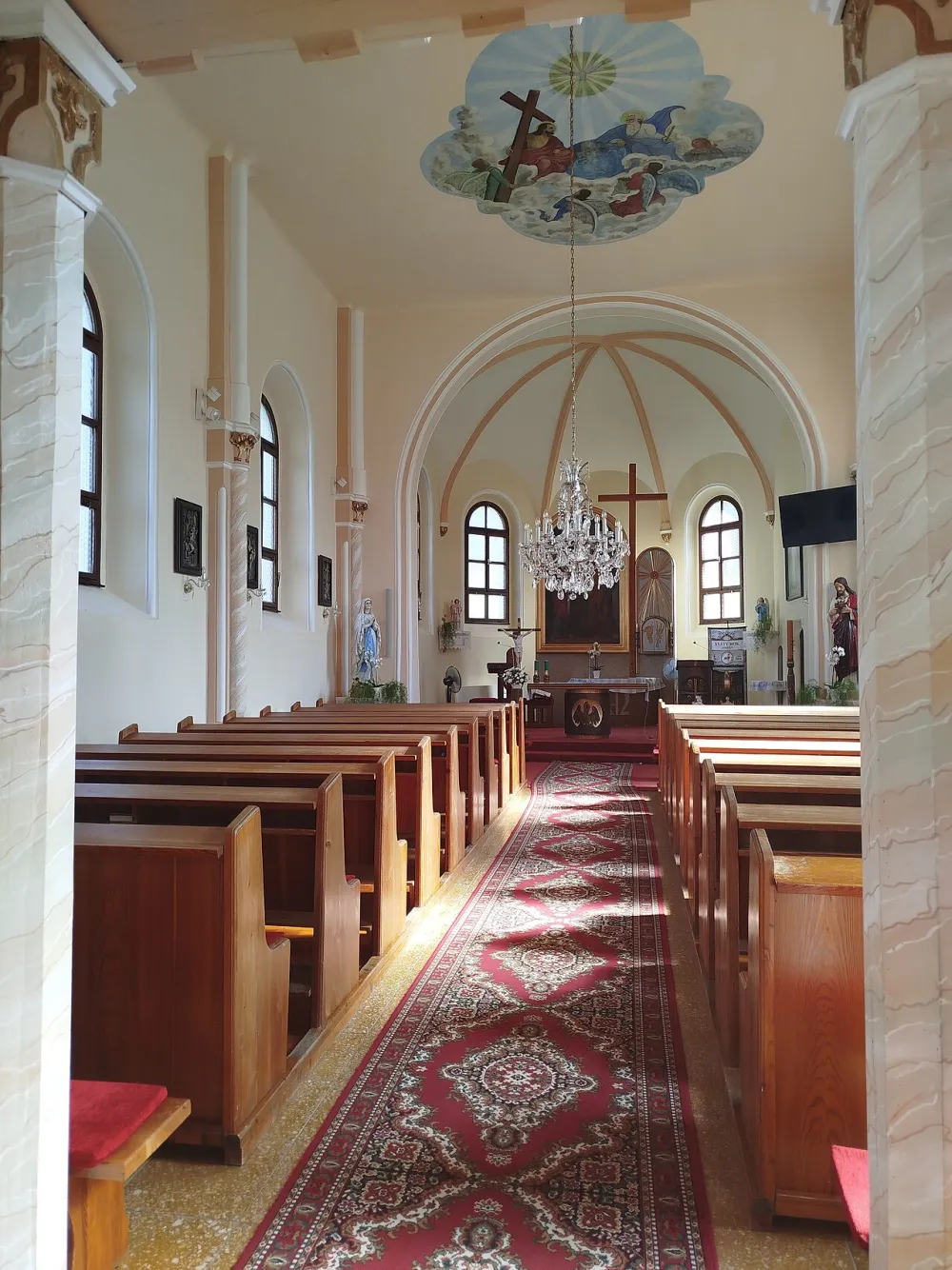 Farský kostol sv. Cyrila a Metoda, Dohňany — exterior