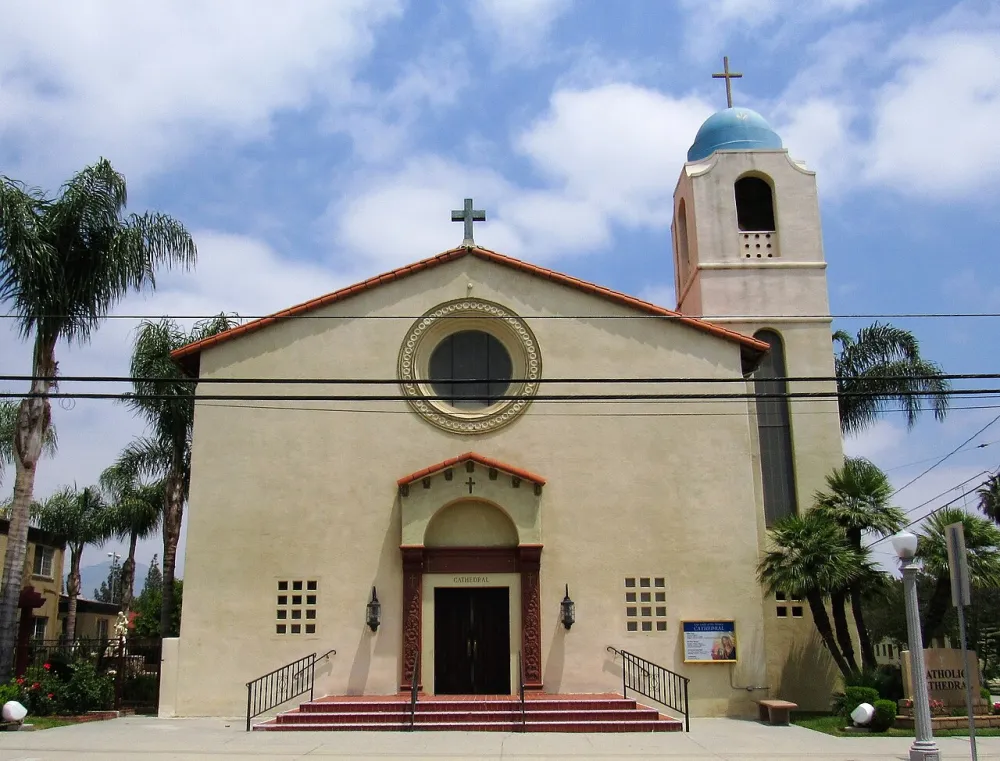 Our Lady of the Rosary Cathedral, San Bernardino — exterior