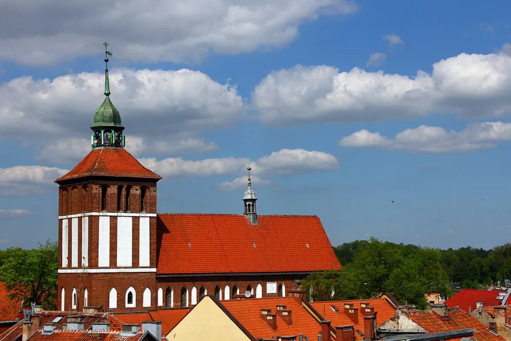 św. Jana Ewangelisty i Matki Boskiej Częstochowskiej, Bartoszyce, Bartoszyce — exterior