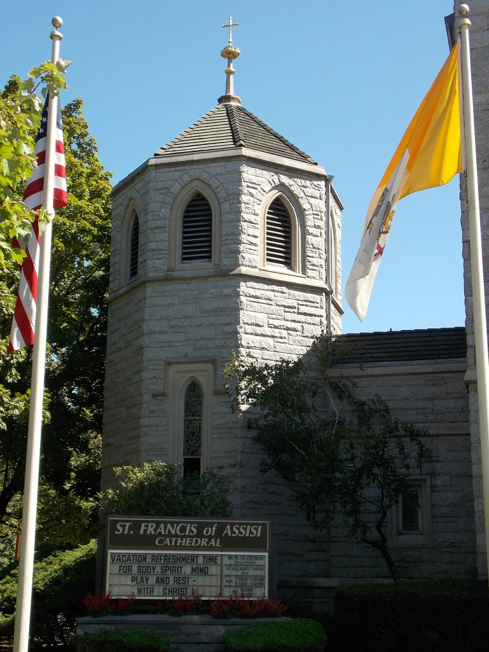 St. Francis of Assisi Cathedral, Metuchen — exterior