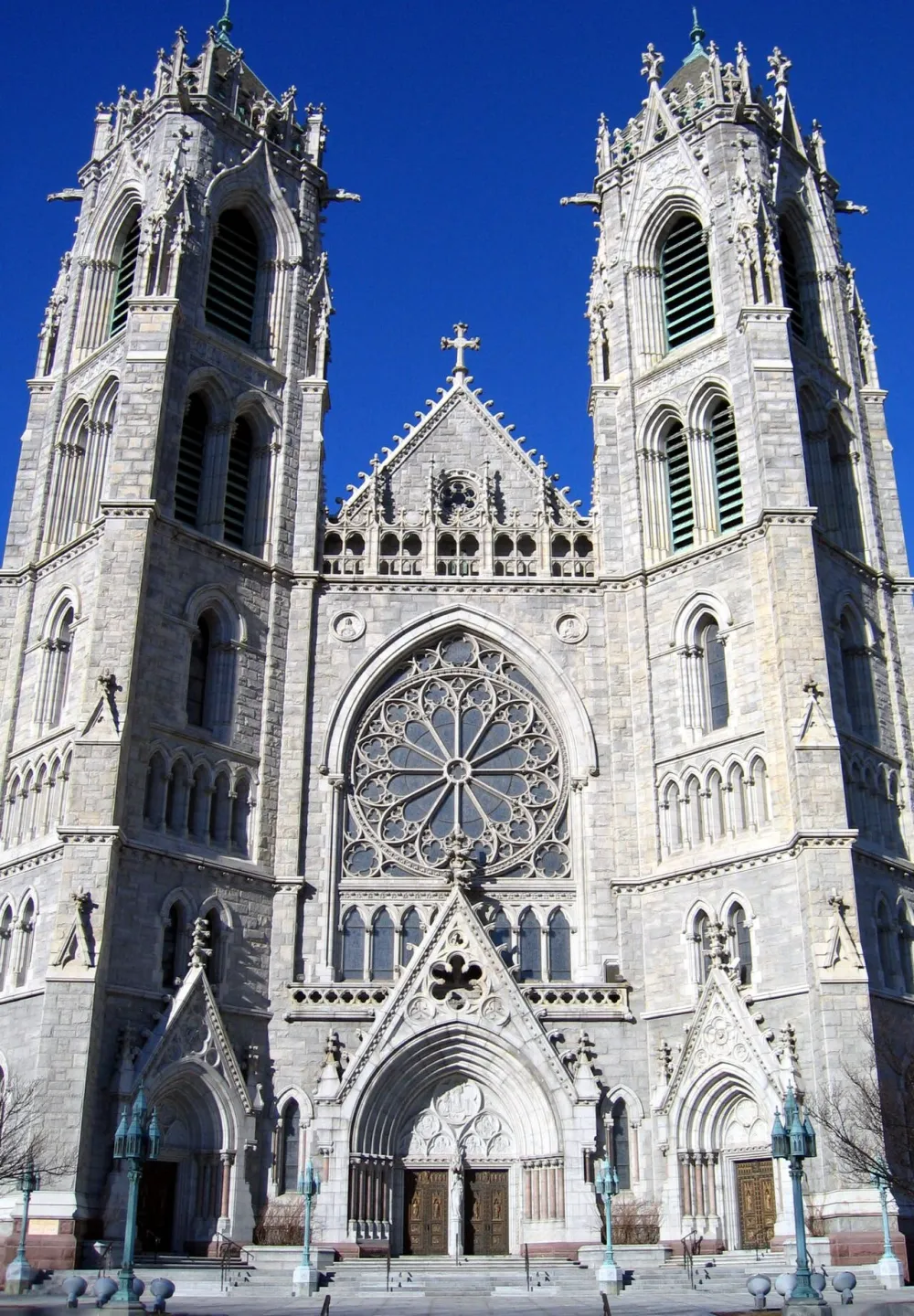 Cathedral Basilica of the Sacred Heart, Newark — exterior