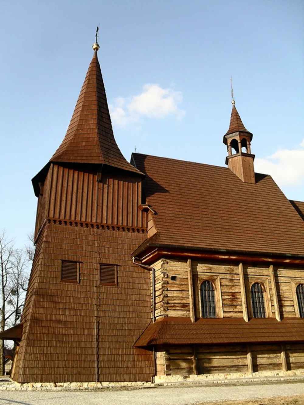 św. Michała Archanioła, Żernica, Żernica — exterior