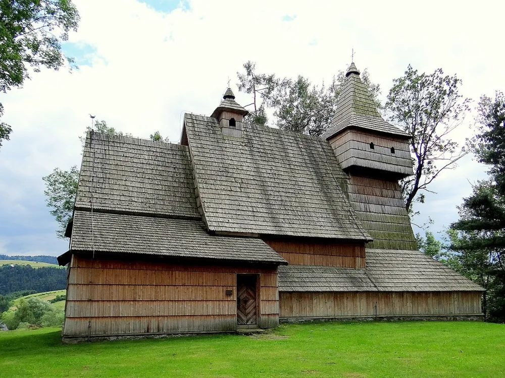Św. Marcina Biskupa, Grywałd, Grywałd — exterior