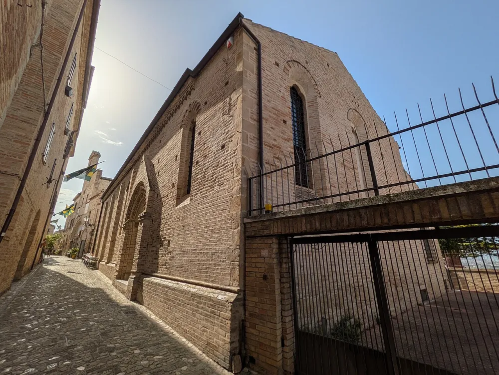 Chiesa di Sant'Agostino (Fermo, Torre di Palme), Fermo — exterior