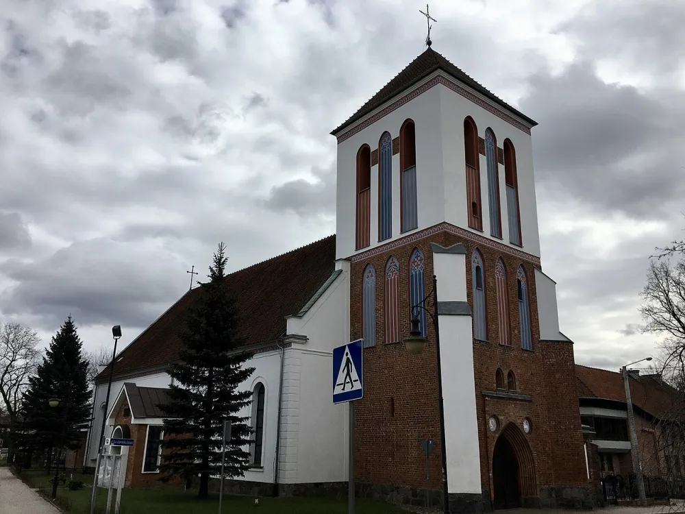 Św. Dominika Savio, Ostróda, Ostróda — exterior