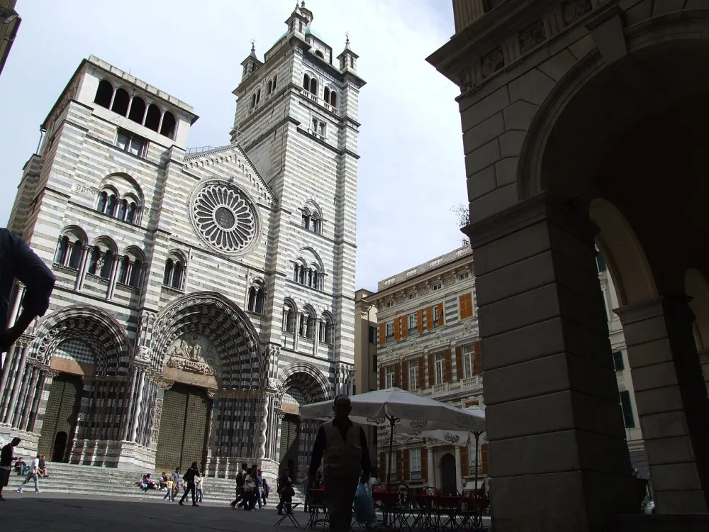 Cattedrale di San Lorenzo (Genova), Genova — exterior