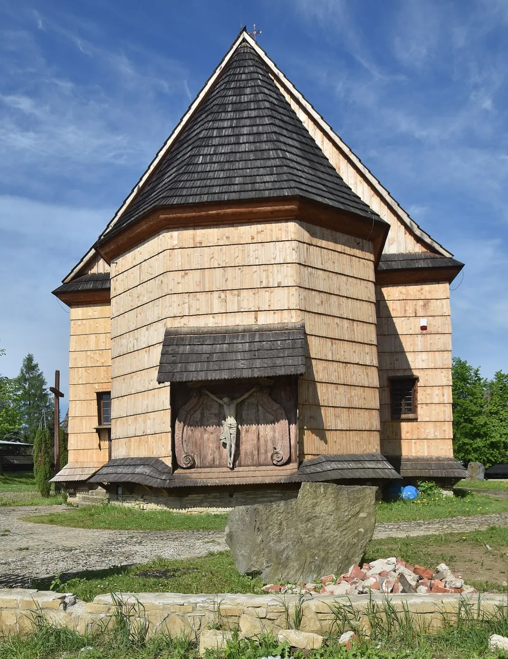 św. Andrzeja Apostoła, Rożnowice, Rożnowice — exterior