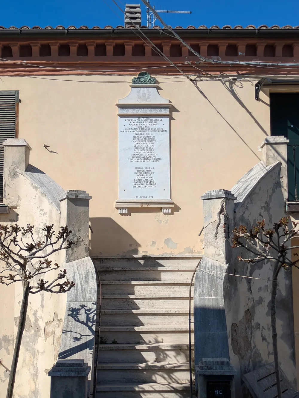 Chiesa di San Marco Evangelista (Torre San Marco, Fratte Rosa), Fratte Rosa — exterior