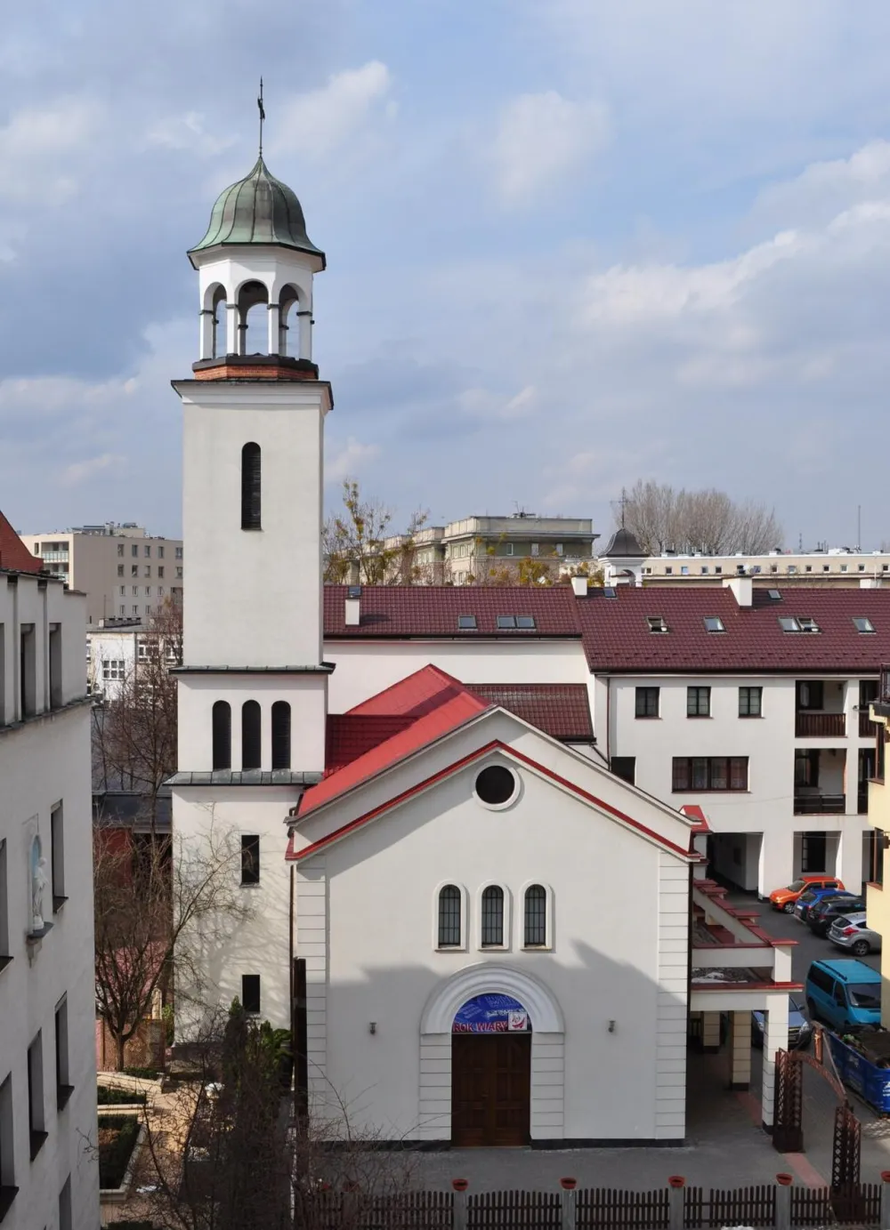 św. Faustyny przy parafii Miłosierdzia Bożego i Św. S. Faustyny, Warszawa, Warszawa — exterior