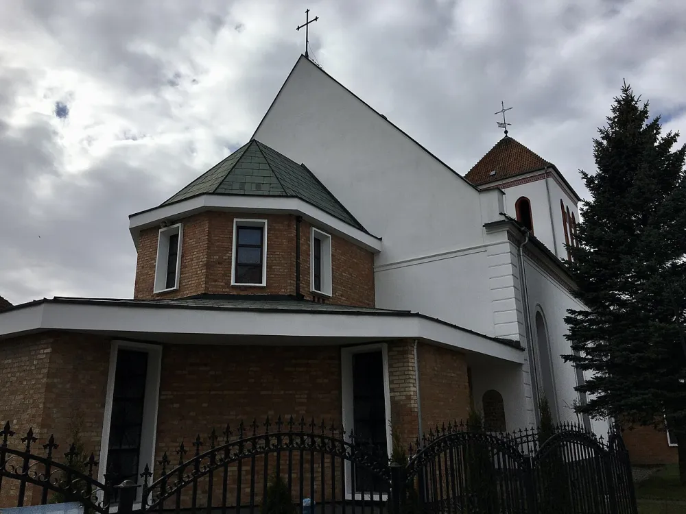 Św. Dominika Savio, Ostróda, Ostróda — exterior