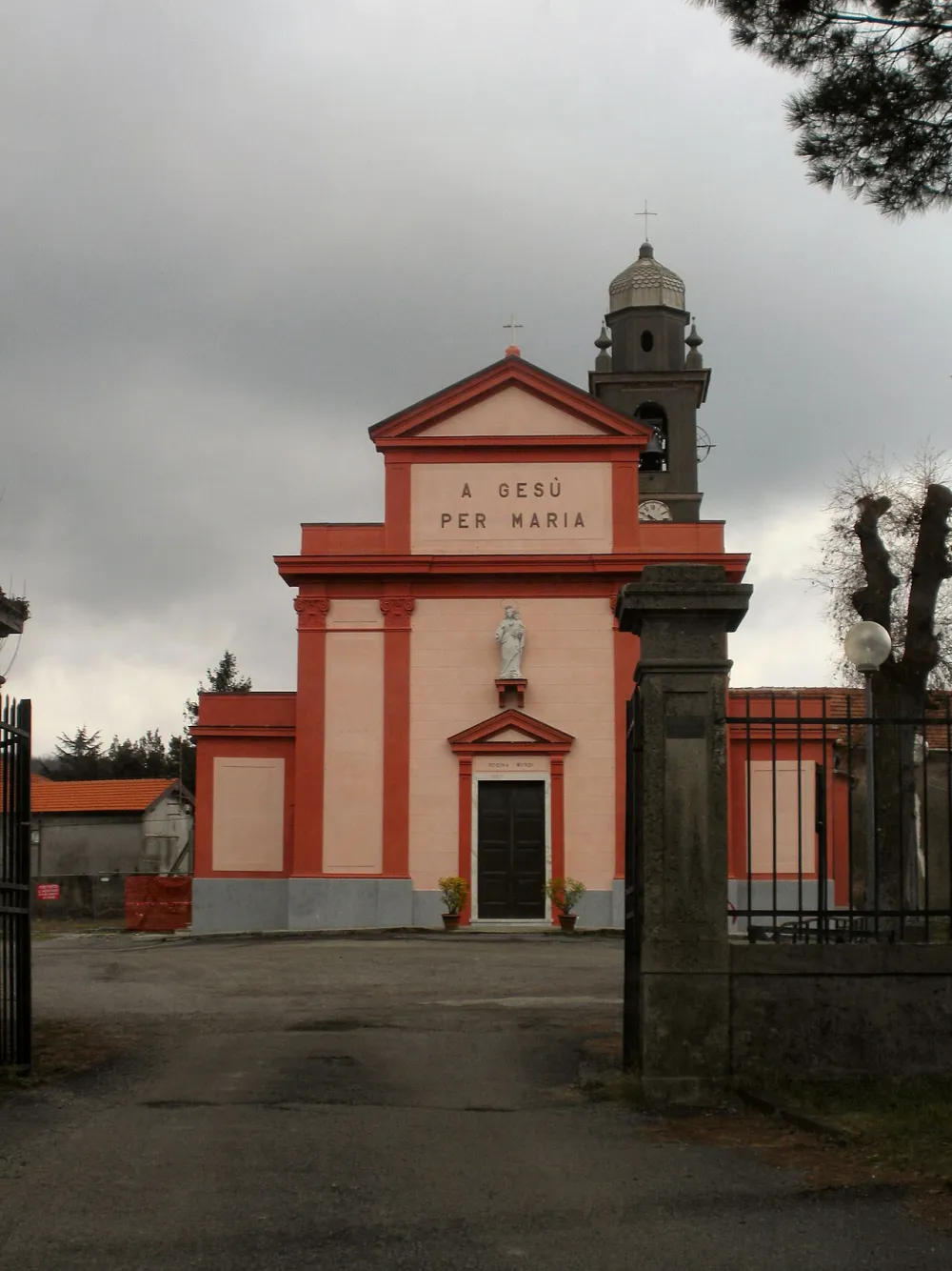 Chiesa dell'Ascensione di Nostro Signore Gesù Cristo (Giovi, Mignanego), Mignanego — exterior