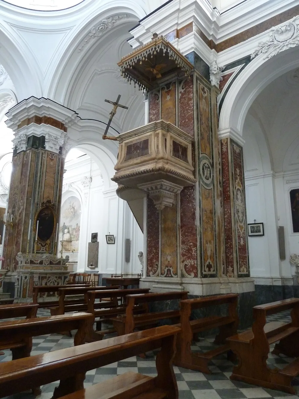 Basilica Santuario di Santa Maria di Loreto, Forio — exterior