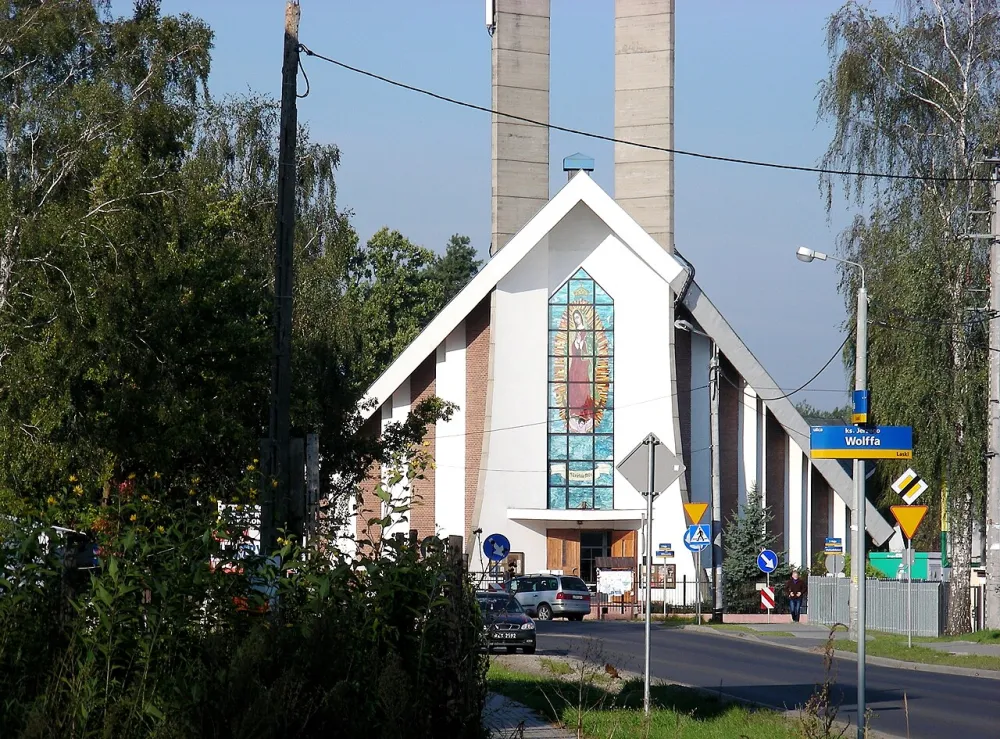 Matki Bożej Królowej Meksyku, Laski Warszawskie, Laski Warszawskie — exterior