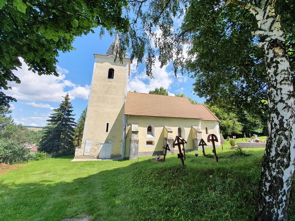 Kostol sv. Michala (Krajné), Krajné — exterior
