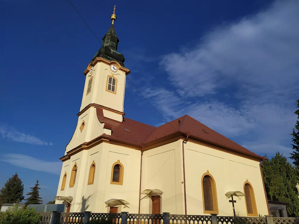 Farský kostol sv. Martina, Drahovce — exterior