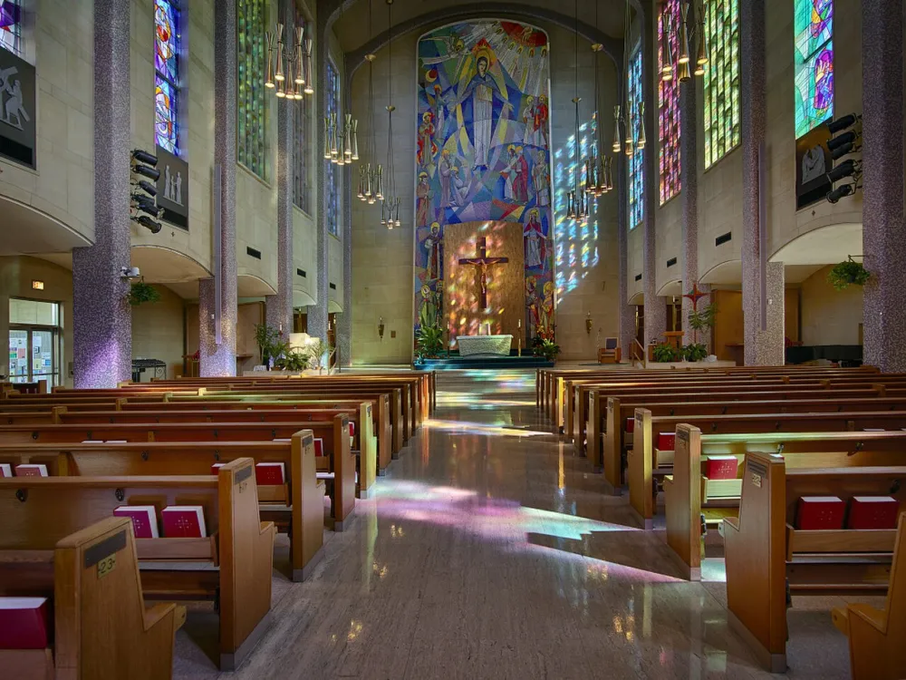 St. Columba Cathedral Parish (St. Columba Cathedral), Youngstown — exterior