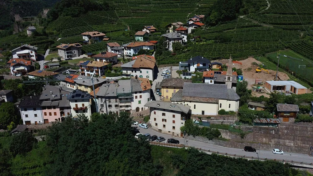 Chiesa dell'Immacolata (Piazzo, Segonzano), Segonzano — exterior