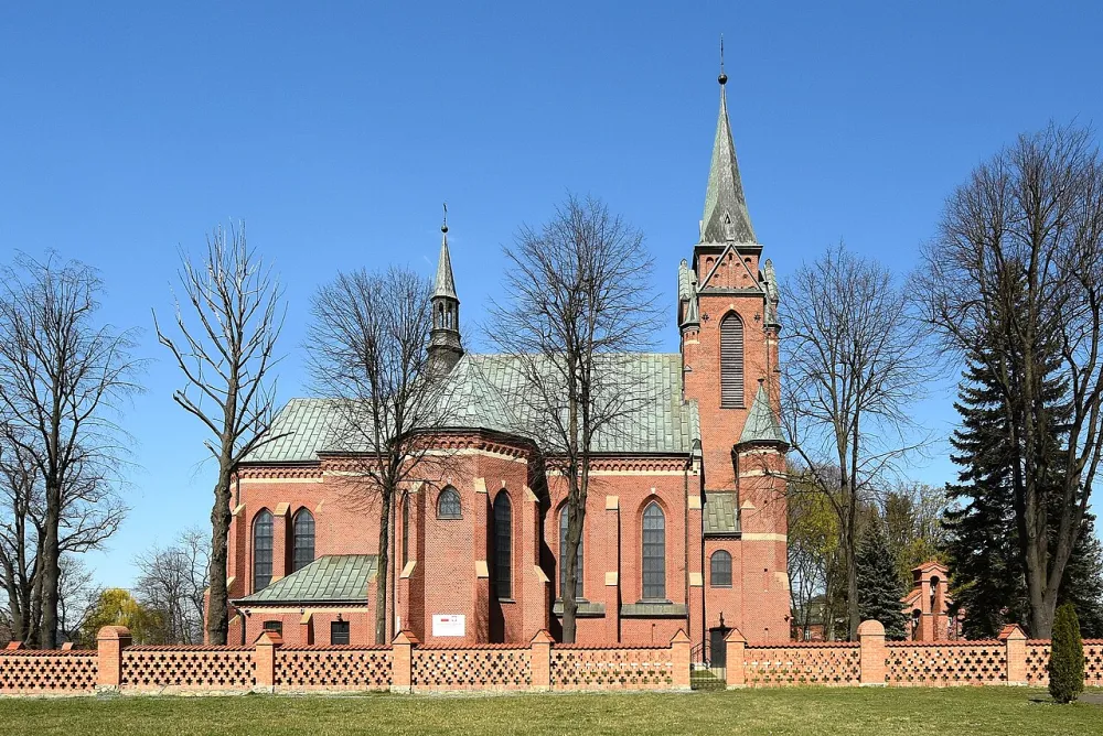 Św. Mikołaja Biskupa, Lubzina, Lubzina — exterior