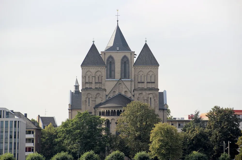 Basilica St Kunibert (Köln), Köln — exterior