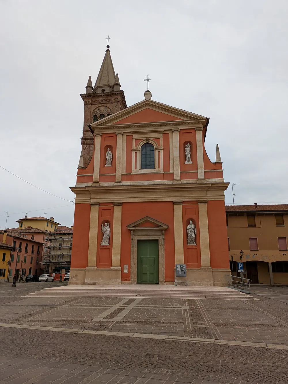 Chiesa dei Santi Andrea e Agata (Sant'Agata Bolognese), Sant'Agata Bolognese — exterior