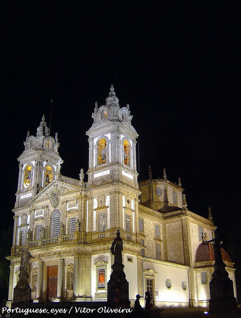 Basílica do Bom Jesus do Monte, Braga (Tenões) — exterior
