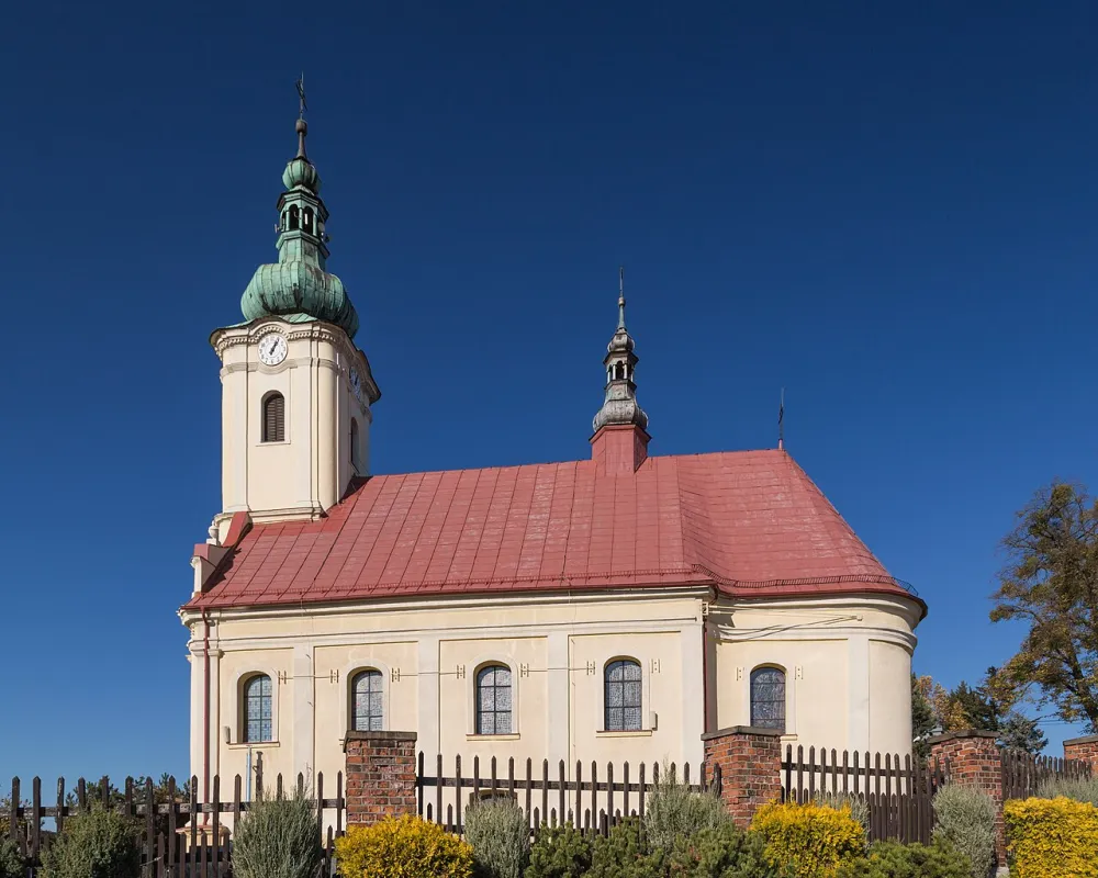 Św. Michała Archanioła, Krzyżowice, Krzyżowice — exterior