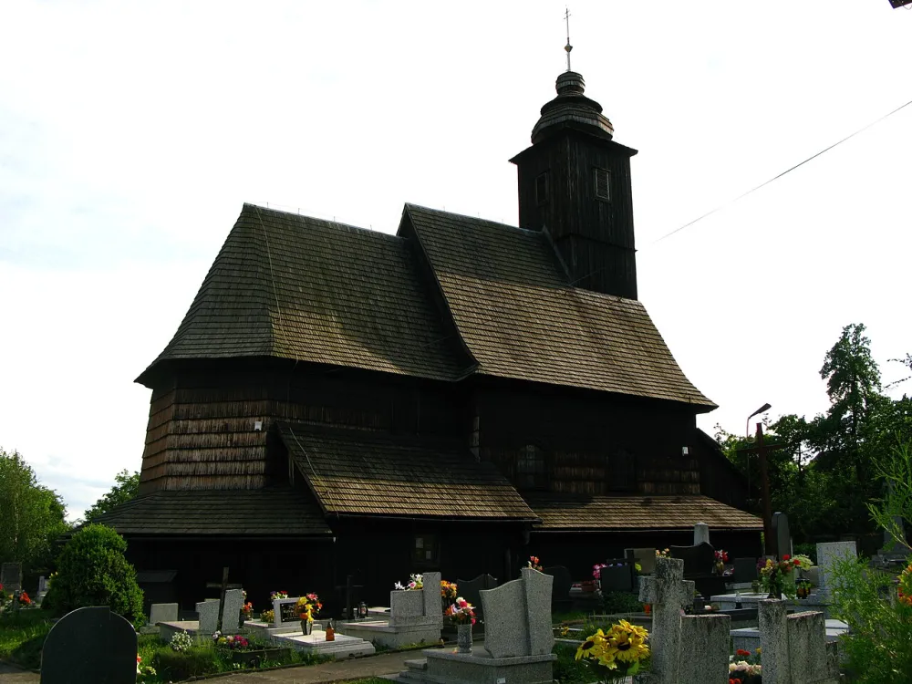 Św. Wawrzyńca, Bielowicko, Bielowicko — exterior