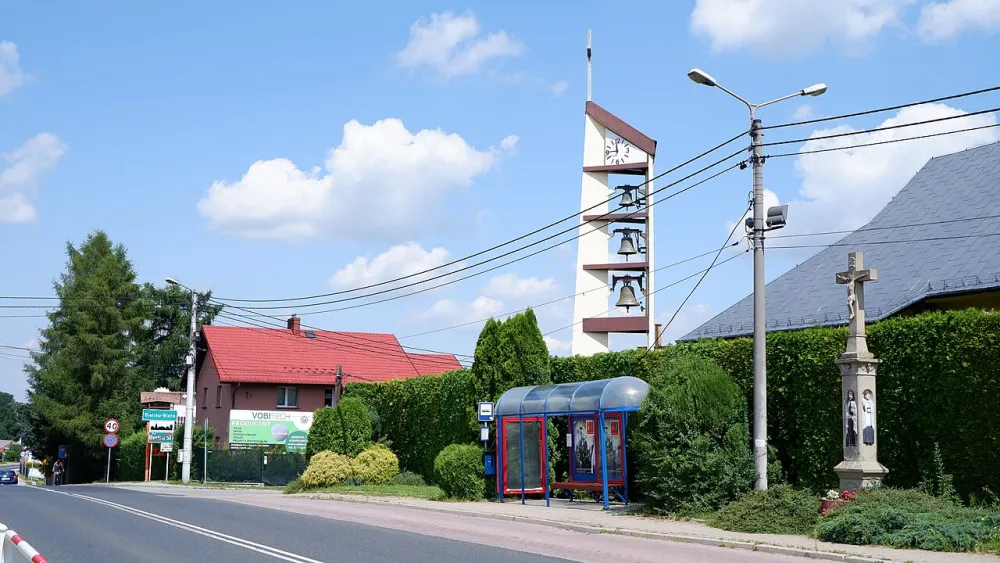 Wniebowzięcia Najświętszej Maryi Panny, Bystra Śląska, Bystra Śląska — exterior