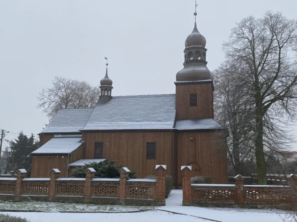 Św. Mikołaja, Ślesin, Ślesin — exterior