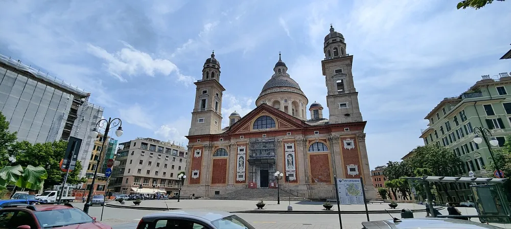 Basilica di Santa Maria Assunta in Carignano (Genova), Genova — exterior