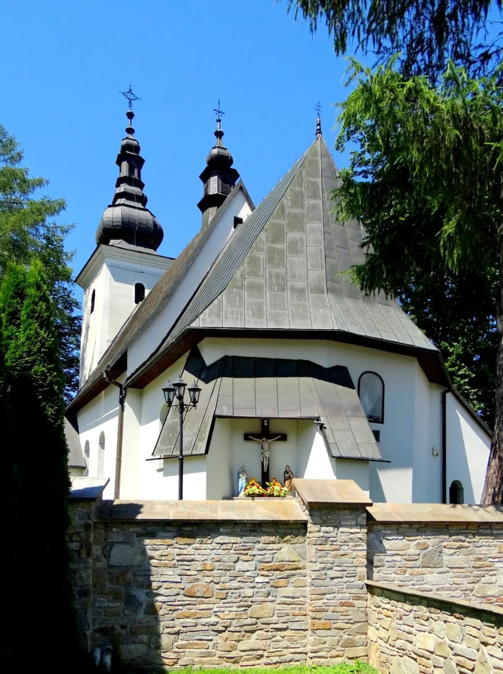 Św. Kwiryna, Łapsze Niżne, Łapsze Niżne — exterior