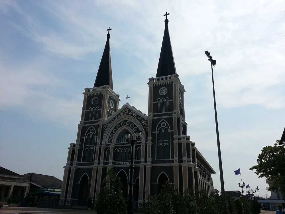 อาสนวิหารพระนางมารีอาปฏิสนธินิรมล (Cathedral of Immaculate Conception Chanthaburi), อ.เมือง จ.จันทบุรี — exterior